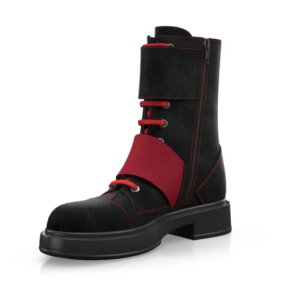 Bottes Mi-mollet Pour Femmes 12125 2 Bottes Mi-mollet Pour Femmes 12125 – Image 2