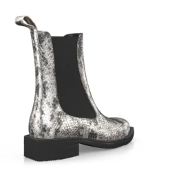 Bottes Mi-mollet Pour Femmes 12368 -Chaussures Soldes Magasin 10770 5 0 1