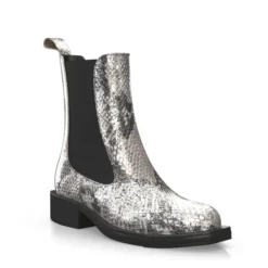 Bottes Mi-mollet Pour Femmes 12368 -Chaussures Soldes Magasin 10770 7 0 1