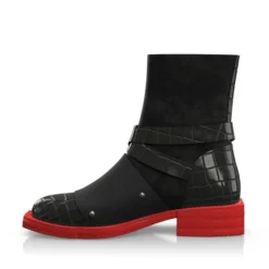 Bottes Mi-mollet Pour Femmes 12566 -Chaussures Soldes Magasin 10968 2 0 1