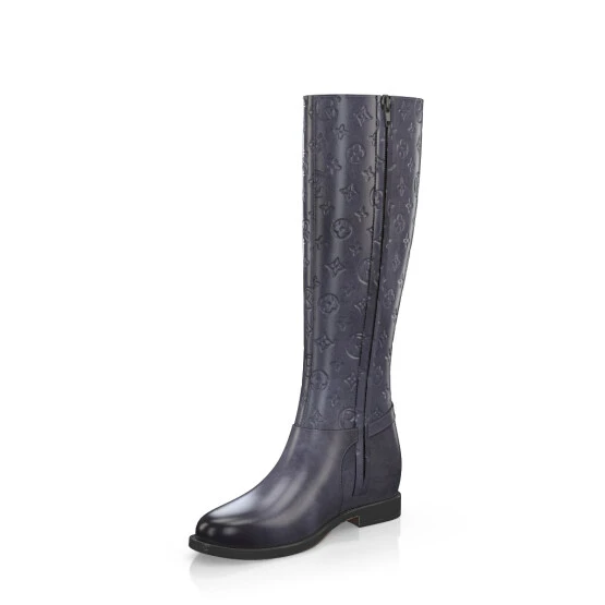 Bottes à Semelles Compensées Cachées 13691 2 Bottes à Semelles Compensées Cachées 13691 – Image 2