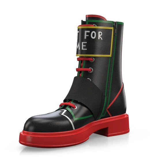 Bottes Mi-mollet Pour Femmes 14003 2 Bottes Mi-mollet Pour Femmes 14003 – Image 2