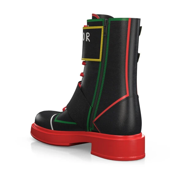 Bottes Mi-mollet Pour Femmes 14003 4 Bottes Mi-mollet Pour Femmes 14003 – Image 4