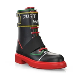 Bottes Mi-mollet Pour Femmes 14003 17 Bottes Mi-mollet Pour Femmes 14003 -Chaussures Soldes Magasin 12405 7 0 1