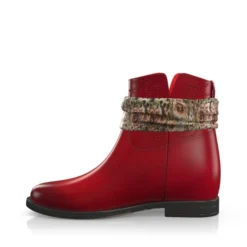 Bottes De Cheville Compensées Cachées 14720 -Chaussures Soldes Magasin 13122 2 0 1 1