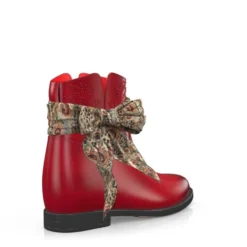 Bottes De Cheville Compensées Cachées 14720 -Chaussures Soldes Magasin 13122 5 0 1 1