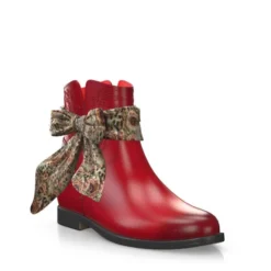 Bottes De Cheville Compensées Cachées 14720 -Chaussures Soldes Magasin 13122 7 0 1 1