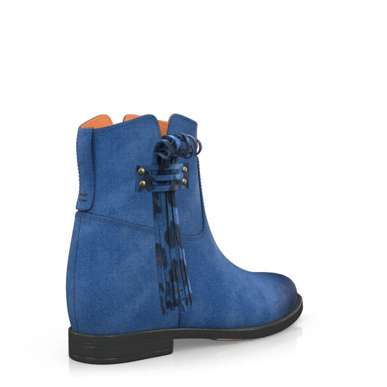 Bottes De Cheville Compensées Cachées 16253 6 Bottes De Cheville Compensées Cachées 16253 – Image 6