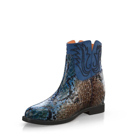 Bottes De Cheville Compensées Cachées 16262 2 Bottes De Cheville Compensées Cachées 16262 – Image 2