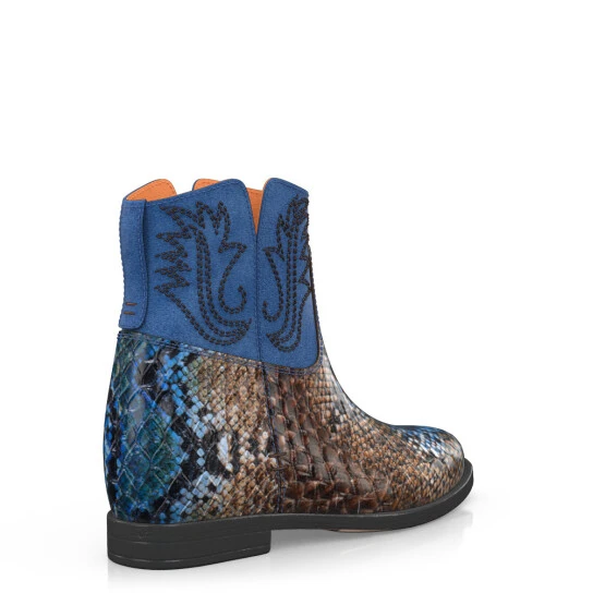 Bottes De Cheville Compensées Cachées 16262 6 Bottes De Cheville Compensées Cachées 16262 – Image 6