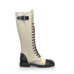 Bottes Hautes à Lacets 3276-77 -Chaussures Soldes Magasin 1667 6 0 1
