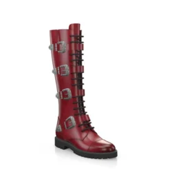 Bottes Hautes à Lacets 3355 17 Bottes Hautes à Lacets 3355 -Chaussures Soldes Magasin 1755 7 0 2