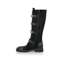 Bottes Hautes à Lacets 3356 12 Bottes Hautes à Lacets 3356 -Chaussures Soldes Magasin 1756 2 0 2