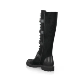 Bottes Hautes à Lacets 3356 13 Bottes Hautes à Lacets 3356 -Chaussures Soldes Magasin 1756 3 0 2