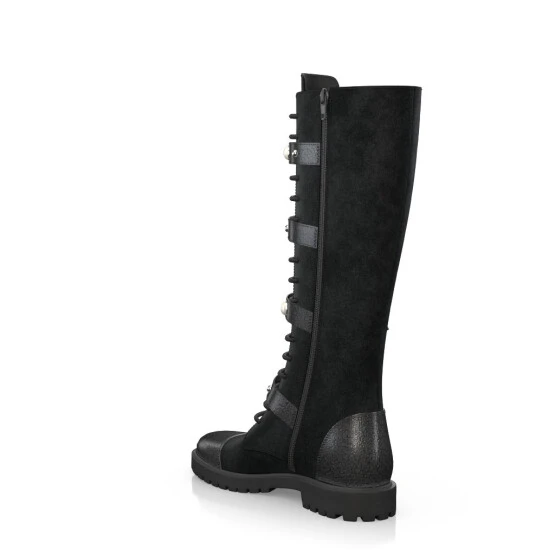 Bottes Hautes à Lacets 3356 4 Bottes Hautes à Lacets 3356 – Image 4