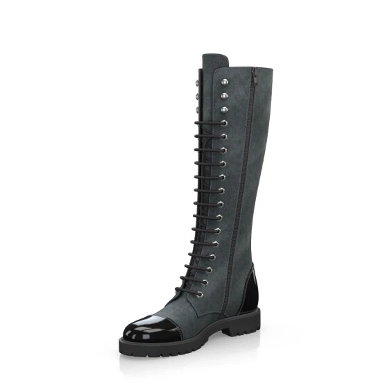 Bottes Hautes à Lacets 3357 2 Bottes Hautes à Lacets 3357 – Image 2