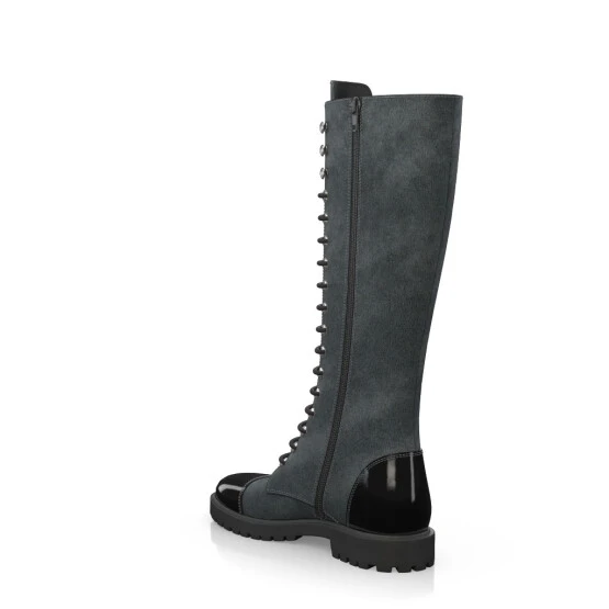 Bottes Hautes à Lacets 3357 4 Bottes Hautes à Lacets 3357 – Image 4