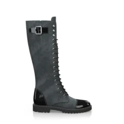 Bottes Hautes à Lacets 3357 16 Bottes Hautes à Lacets 3357 -Chaussures Soldes Magasin 1757 6 0