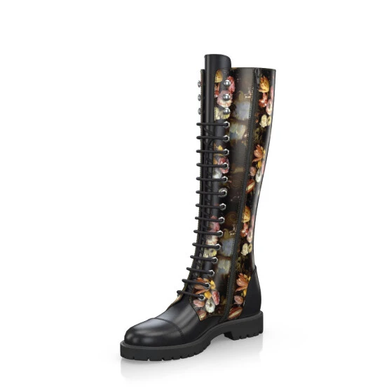 Bottes Hautes à Lacets 3557 2 Bottes Hautes à Lacets 3557 – Image 2