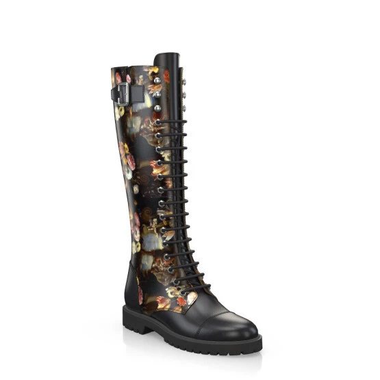 Bottes Hautes à Lacets 3557 8 Bottes Hautes à Lacets 3557 – Image 8