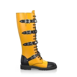 Bottes Hautes à Lacets 3753 -Chaussures Soldes Magasin 2153 6 0 1