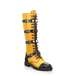 Bottes Hautes à Lacets 3753 -Chaussures Soldes Magasin 2153 7 0 1