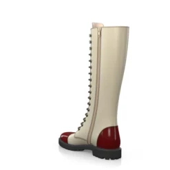 Bottes Hautes à Lacets 3875 -Chaussures Soldes Magasin 2275 3 0 1