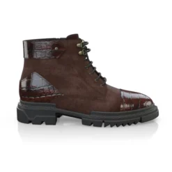 Bottes Pour Hommes à Semelle épaisse 24830 -Chaussures Soldes Magasin 23232 6 0 1 1