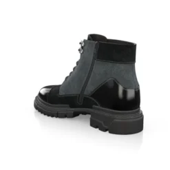 Bottes Pour Hommes à Semelle épaisse 25849 -Chaussures Soldes Magasin 24251 3 0 1 1