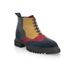 Bottes Pour Hommes à Semelle épaisse 25855 -Chaussures Soldes Magasin 24257 7 0 1