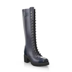 Bottes Hautes à Lacets 4043 -Chaussures Soldes Magasin 2443 7 0 1
