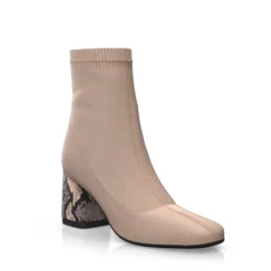 Bottes à Talons 26719 -Chaussures Soldes Magasin 25121 7 0 1