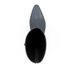 Bottes à Bout Pointu Et Talon Moyen 26857 -Chaussures Soldes Magasin 25259 0 top 1