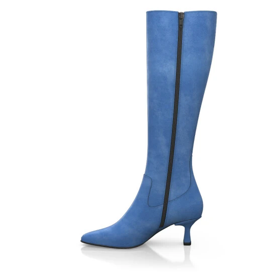 Bottes à Bout Pointu Et Talon Moyen 26924 3 Bottes à Bout Pointu Et Talon Moyen 26924 – Image 3