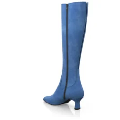 Bottes à Bout Pointu Et Talon Moyen 26924 13 Bottes à Bout Pointu Et Talon Moyen 26924 -Chaussures Soldes Magasin 25326 3 0 1