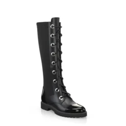 Bottes Hautes à Lacets 4190 -Chaussures Soldes Magasin 2590 7 0 1