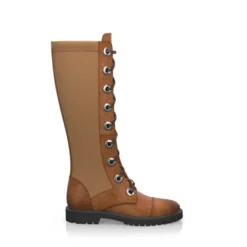 Bottes Hautes à Lacets 4195 -Chaussures Soldes Magasin 2595 6 0 1
