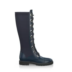 Bottes Hautes à Lacets 4196 -Chaussures Soldes Magasin 2596 6 0 1
