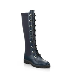 Bottes Hautes à Lacets 4196 -Chaussures Soldes Magasin 2596 7 0 1