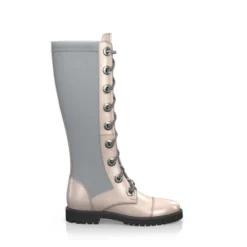 Bottes Hautes à Lacets 4259 -Chaussures Soldes Magasin 2659 6 0 1