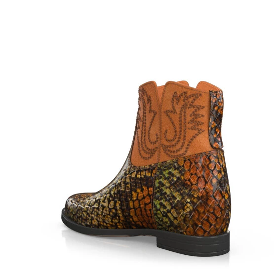 Bottes De Cheville Compensées Cachées 30429 4 Bottes De Cheville Compensées Cachées 30429 – Image 4