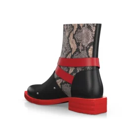 Bottes Mi-mollet Pour Femmes 36866 -Chaussures Soldes Magasin 35268 3 0 1