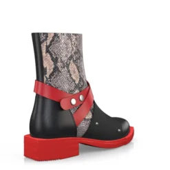 Bottes Mi-mollet Pour Femmes 36866 -Chaussures Soldes Magasin 35268 5 0 1