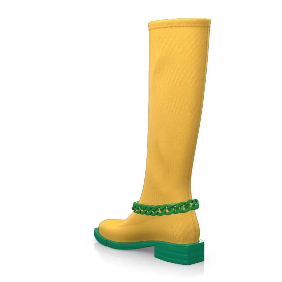 Bottes Chaussettes à Plateforme 40376 4 Bottes Chaussettes à Plateforme 40376 – Image 4