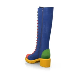 Bottes Hautes à Lacets 40415 -Chaussures Soldes Magasin 38817 3 0 1