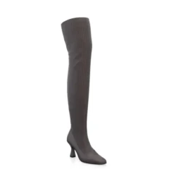 Bottes En Tricot Pour Femmes Au-dessus Du Genou 40862 -Chaussures Soldes Magasin 39263 7 0