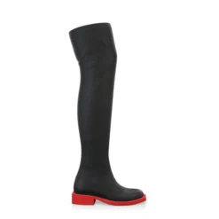 Bottes En Tricot Pour Femmes Au-dessus Du Genou 40884 -Chaussures Soldes Magasin 39285 6 0