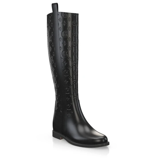 Bottes à Semelles Compensées Cachées 41174 8 Bottes à Semelles Compensées Cachées 41174 – Image 8