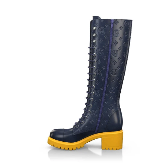 Bottes Hautes à Lacets 41200 3 Bottes Hautes à Lacets 41200 – Image 3