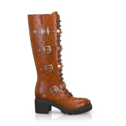 Bottes Hautes à Lacets 41205 16 Bottes Hautes à Lacets 41205 -Chaussures Soldes Magasin 39607 6 0